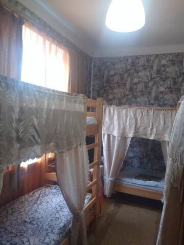 Фото номера Кровать в общем 8-местном номере для женщин Хостелы Yourhostel Lumumby г. Киев 2