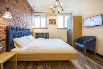 Фото номера Апартаменты - ул. Михайловская, 24В Апартаменты DayFlat Apartments Khreschatyk г. Киев 2