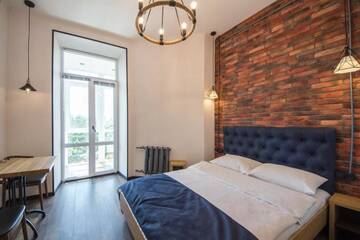 Фото номера Апартаменты с балконом - ул. Михайловская, 24В Апартаменты DayFlat Apartments Khreschatyk г. Киев 5