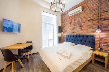 Фото номера Апартаменты Делюкс - ул. Михайловская, 24В Апартаменты DayFlat Apartments Khreschatyk г. Киев 5