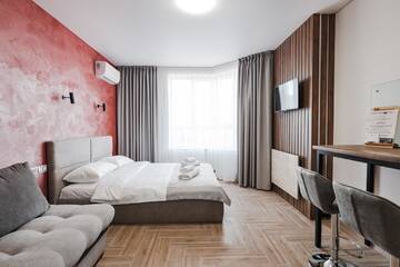 Фото номера Апартаменты-студио Апартаменты CityApartments Akademmistechko г. Киев 14