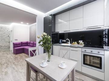 Фото номера Апартаменты Делюкс Апартаменты CityApartments Akademmistechko г. Киев 4