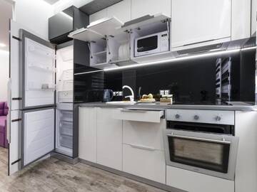 Фото номера Апартаменты Делюкс Апартаменты CityApartments Akademmistechko г. Киев 5