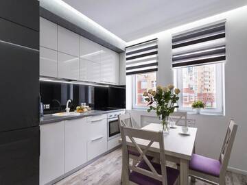 Фото номера Апартаменты Делюкс Апартаменты CityApartments Akademmistechko г. Киев 3