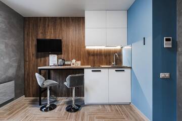 Фото номера Улучшенные апартаменты Апартаменты CityApartments Akademmistechko г. Киев 9