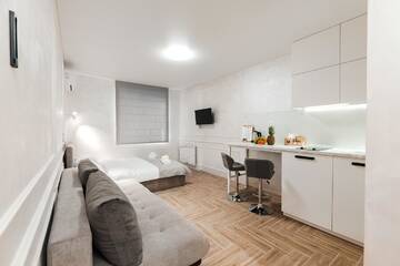Фото номера Апартаменты-студио Апартаменты CityApartments Akademmistechko г. Киев 11