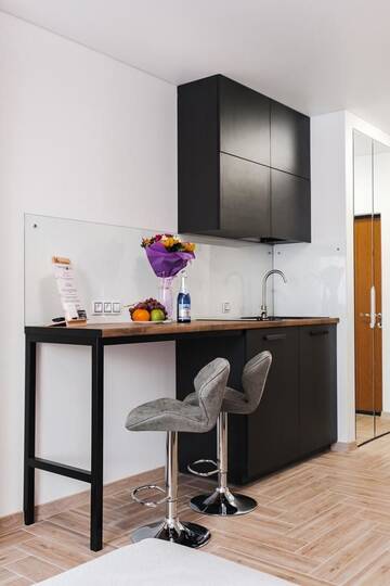 Фото номера Апартаменты-студио Апартаменты CityApartments Akademmistechko г. Киев 6