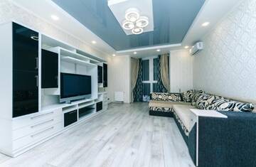 Фото номера Апартаменты с 2 спальнями Апартаменты FlatRent Drahomanova 2a г. Киев 13