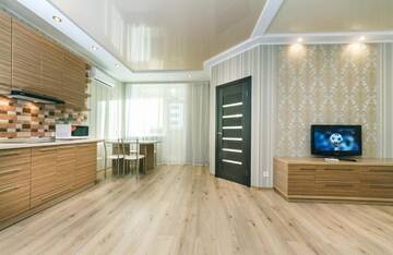 Фото номера Апартаменты с 1 спальней Апартаменты FlatRent Drahomanova 2a г. Киев 6