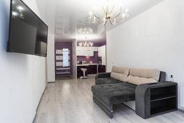 Фото номера Апартаменты с 2 спальнями Апартаменты FlatRent Drahomanova 2a г. Киев 11