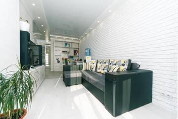 Фото номера Апартаменты Делюкс Апартаменты FlatRent Drahomanova 2a г. Киев 7