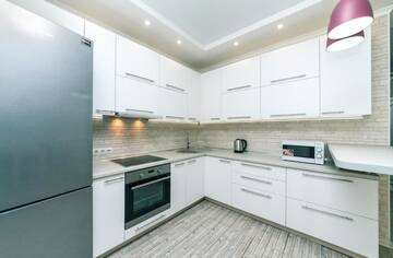 Фото номера Улучшенные апартаменты Апартаменты FlatRent Drahomanova 2a г. Киев 7