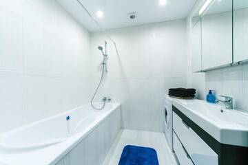 Фото номера Апартаменты с 2 спальнями Апартаменты FlatRent Drahomanova 2a г. Киев 9