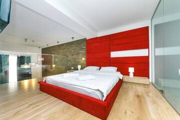 Фото номера Апартаменты - Двухуровневые Апартаменты VIP Apartment at Horodetskoho 4 г. Киев 59