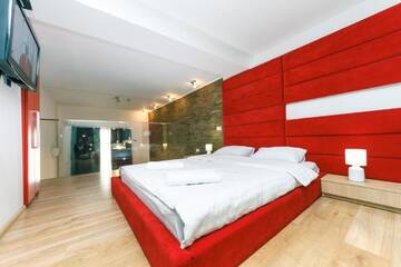 Фото номера Апартаменты - Двухуровневые Апартаменты VIP Apartment at Horodetskoho 4 г. Киев 14