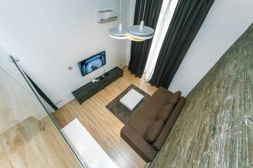 Фото номера Апартаменты - Двухуровневые Апартаменты VIP Apartment at Horodetskoho 4 г. Киев 9