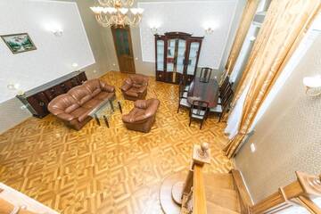 Фото номера Апартаменты - Двухуровневые Апартаменты VIP apartment near Olympic Stadium г. Киев 50