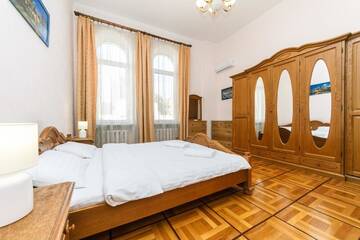 Фото номера Апартаменты - Двухуровневые Апартаменты VIP apartment near Olympic Stadium г. Киев 15