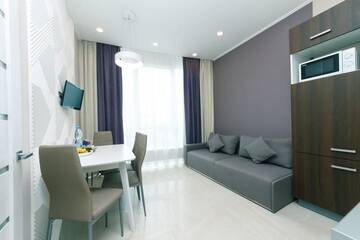 Фото номера Улучшенные апартаменты Апартаменты Apartment in Smart Plaza г. Киев 18