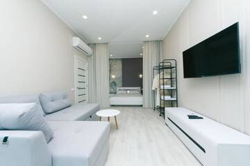 Фото номера Улучшенные апартаменты Апартаменты Apartment in Smart Plaza г. Киев 32