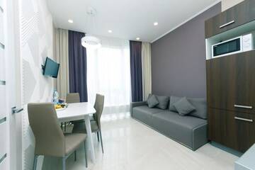 Фото номера Улучшенные апартаменты Апартаменты Apartment in Smart Plaza г. Киев 39