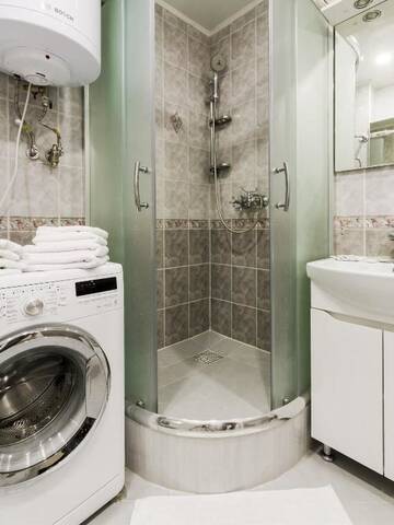 Фото номера Апартаменты с 1 спальней Апартаменты CityApartments palace "UKRAINE" г. Киев 18