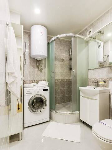 Фото номера Апартаменты с 1 спальней Апартаменты CityApartments palace "UKRAINE" г. Киев 20