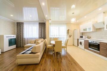 Фото номера Апартаменты Апартаменты Obolon Residences VIP Apartment г. Киев 46