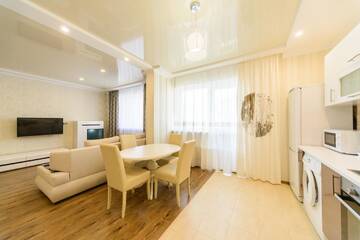 Фото номера Апартаменты Апартаменты Obolon Residences VIP Apartment г. Киев 13