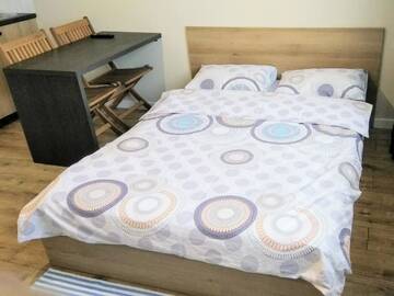 Фото номера Номер-студио Апартаменты N.A.N Apartments on Krushelnytska г. Киев 12