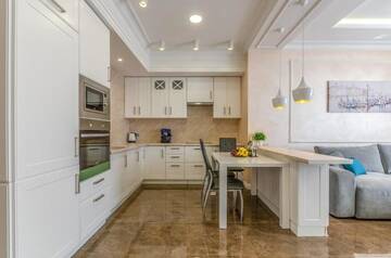 Фото номера Апартаменты Делюкс Апартаменты Royal Tower Olimpiyska г. Киев 48