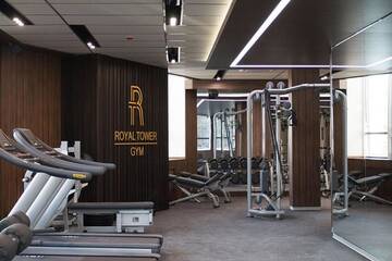 Фото номера Апартаменты Делюкс Апартаменты Royal Tower Olimpiyska г. Киев 45