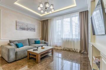 Фото номера Апартаменты Делюкс Апартаменты Royal Tower Olimpiyska г. Киев 58