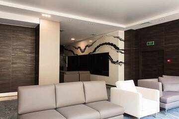 Фото номера Апартаменты Делюкс Апартаменты Royal Tower Olimpiyska г. Киев 29