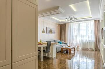 Фото номера Апартаменты Делюкс Апартаменты Royal Tower Olimpiyska г. Киев 61