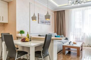 Фото номера Апартаменты Делюкс Апартаменты Royal Tower Olimpiyska г. Киев 62