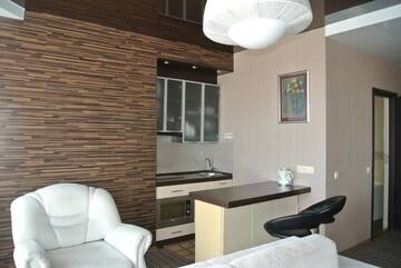 Фото номера Апартаменты Делюкс Апартаменты Panoramic view apartment Poznyaky г. Киев 23