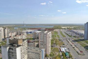 Фото номера Апартаменты Делюкс Апартаменты Panoramic view apartment Poznyaky г. Киев 30