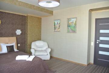 Фото номера Апартаменты Делюкс Апартаменты Panoramic view apartment Poznyaky г. Киев 32