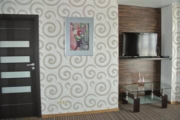 Фото номера Апартаменты Делюкс Апартаменты Panoramic view apartment Poznyaky г. Киев 40