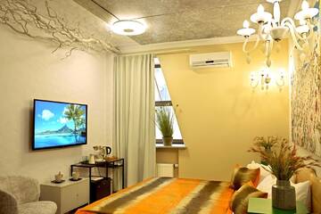Фото номера Двухместный номер «Комфорт» с 1 кроватью Отель MaNNa Boutique Hotel г. Киев 2