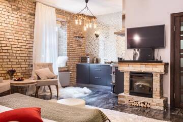 Фото номера Апартаменты-студио Апартаменты Apartment on Harmatna Street г. Киев 79