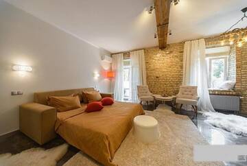 Фото номера Апартаменты-студио Апартаменты Apartment on Harmatna Street г. Киев 50