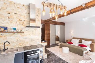 Фото номера Апартаменты-студио Апартаменты Apartment on Harmatna Street г. Киев 30
