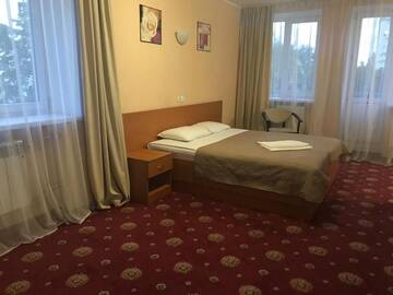 Фото номера Двухместный номер Делюкс с 1 кроватью и душем Отель Hotel Nika г. Киев 12