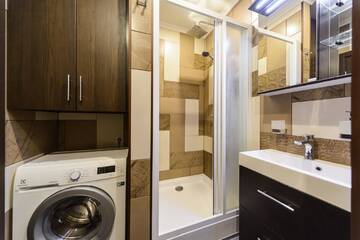 Фото номера Апартаменты с 2 спальнями Апартаменты 2 bedroom apartment Obolonskiy district 22A г. Киев 17
