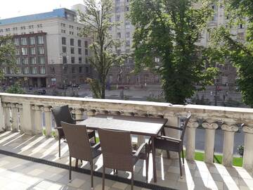 Фото номера Апартаменты с террасой Апартаменты VIP apartment on Kreschatik. with terrace г. Киев 12