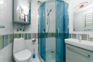 Фото номера Апартаменты с 3 спальнями Апартаменты BigLux Valerio Lesi Ukrainky 14&amp;7 г. Киев 4