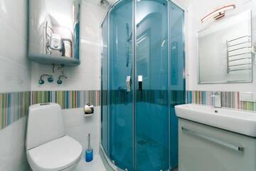 Фото номера Апартаменты с 3 спальнями Апартаменты BigLux Valerio Lesi Ukrainky 14&amp;7 г. Киев 5