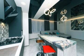 Фото номера Улучшенные апартаменты Апартаменты BigLux Valerio Lesi Ukrainky 14&amp;7 г. Киев 5